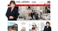 Desktop Screenshot of lupeledesma.com